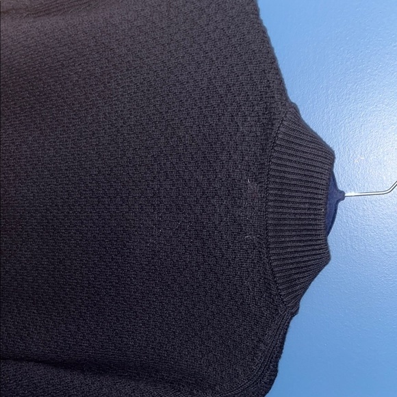 Women’s Ms Maggie Navy Blue Textured Sweater 1X NWOT - Picture 11 of 15